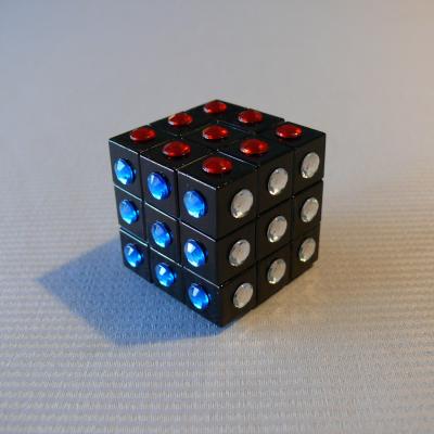 MINI RUBIK'S CUBE STRASS (1)