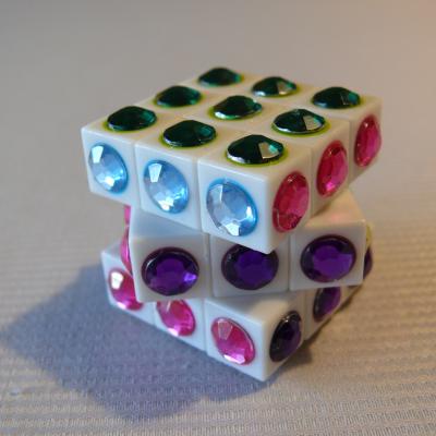 MINI RUBIK'S CUBE STRASS (2)